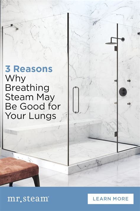 Is A steam shower good for your lungs?