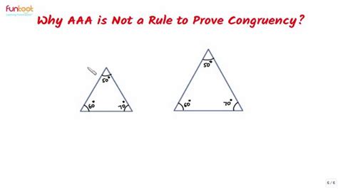 Is AAA a valid criterion for congruence of triangles True or false?