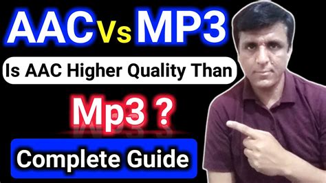 Is AAC higher quality than MP3?