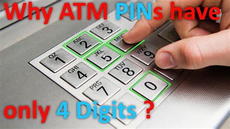 Is ATM PIN 4 or 6 digit?