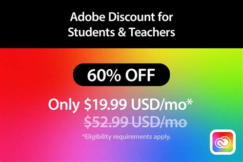 Is Adobe free for students?