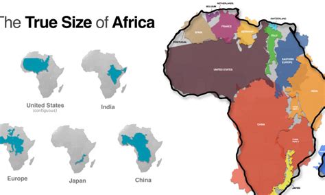 Is Africa bigger than Europe?