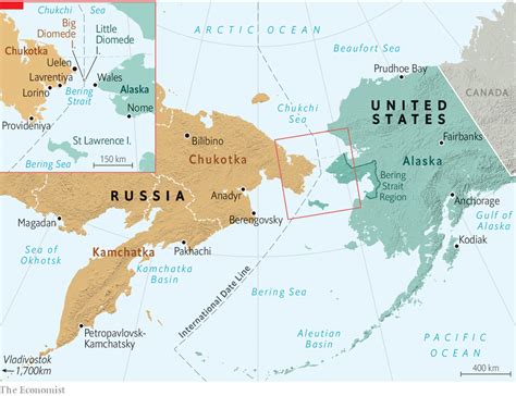 Is Alaska closer to Russia or USA?