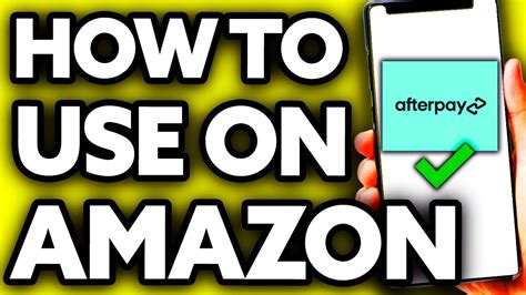 Is Amazon on Afterpay?