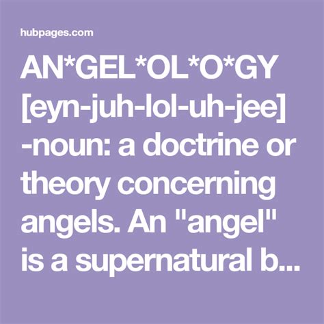Is Angel a noun?