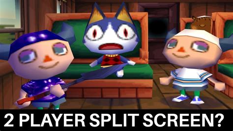 Is Animal Crossing 2 player split-screen?