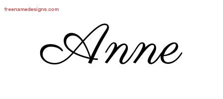 Is Anne a classic name?