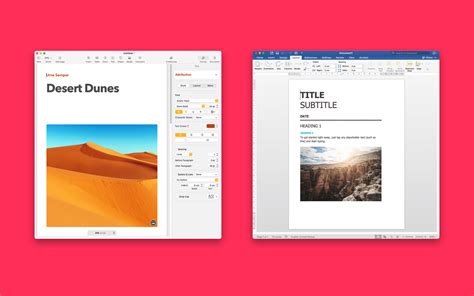 Is Apple Pages the same as Microsoft Word?