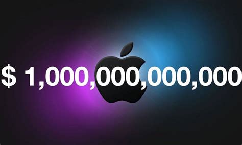 Is Apple a trillion dollar?