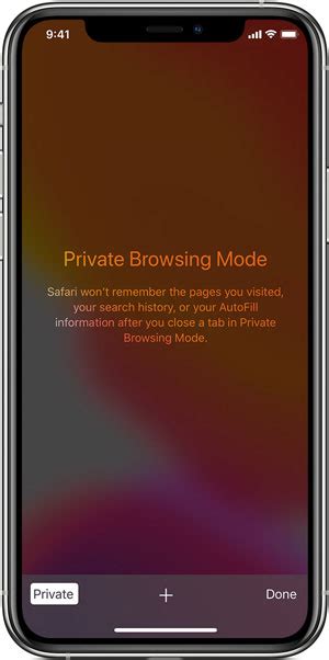 Is Apple private mode safe?