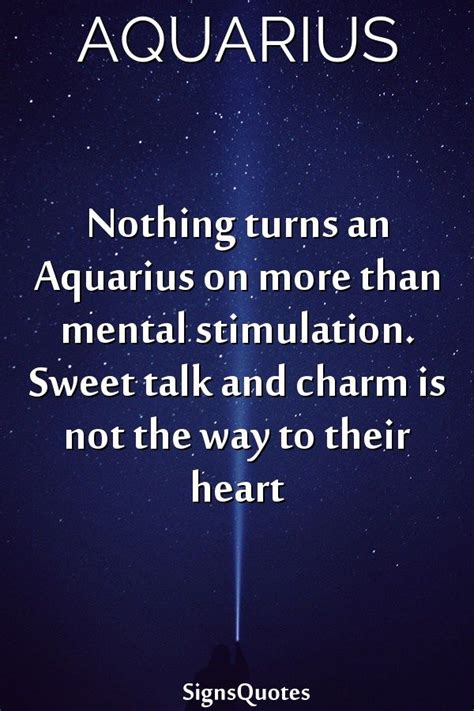 Is Aquarius a sweet talker?