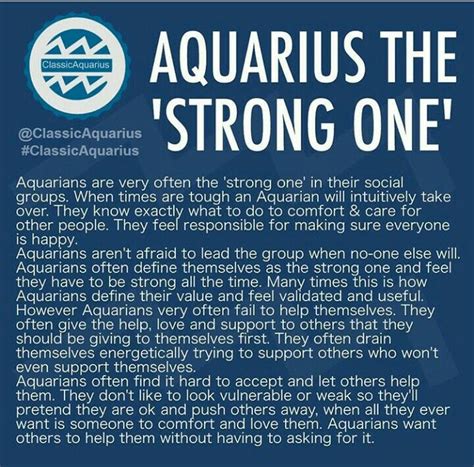 Is Aquarius strong or weak?