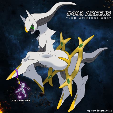 Is Arceus related to Mew?