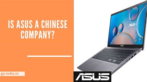 Is Asus a Chinese brand?