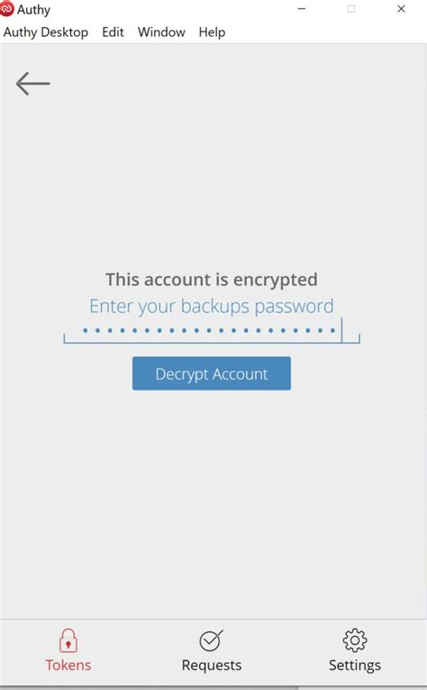 Is Authy encrypted?