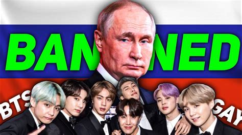Is BTS banned in Russia?