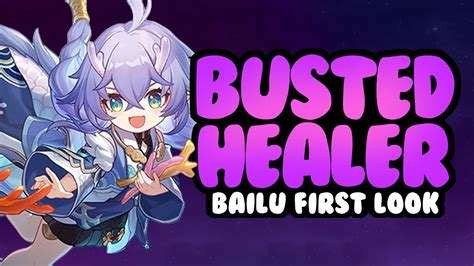 Is Bailu a healer?