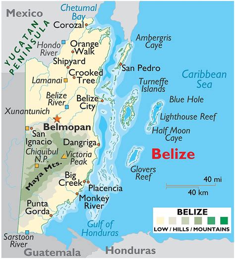 Is Belize a big country?