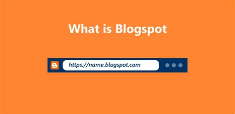 Is BlogSpot same as Blogger?