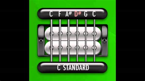 Is C standard tuning?