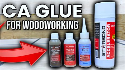 Is CA glue only for wood?