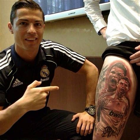 Is CR7 a tattoo?