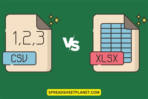 Is CSV smaller than XLSX?