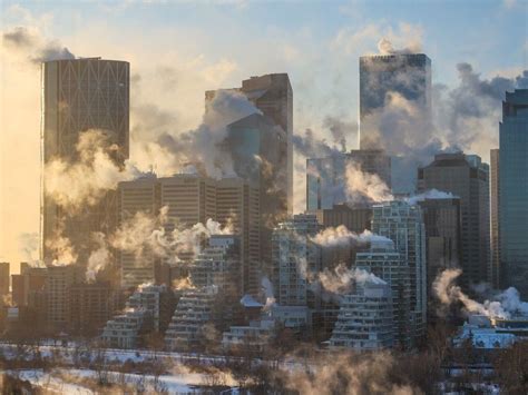 Is Calgary or Montreal more cold?