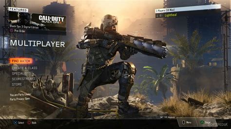 Is Call of Duty Black Ops 3 multiplayer offline?