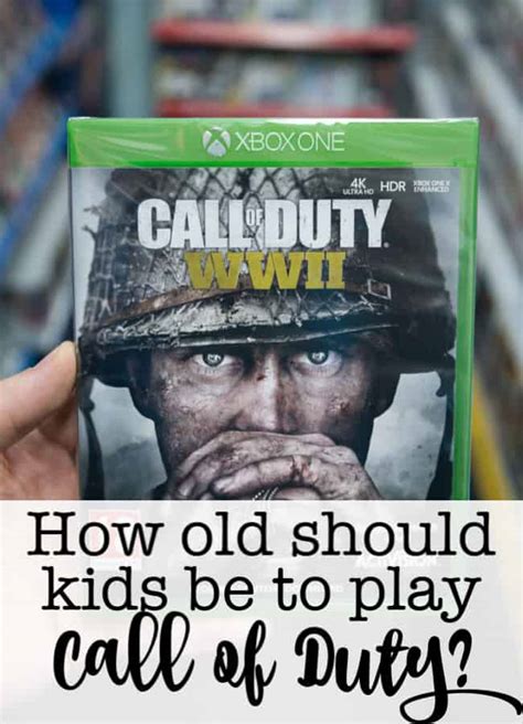 Is Call of Duty OK for kids?
