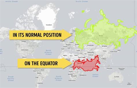 Is Canada and Australia bigger than Russia?