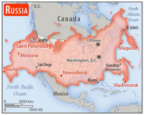 Is Canada bigger than Siberia?