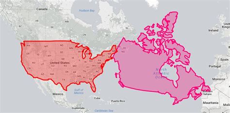 Is Canada or UK bigger?