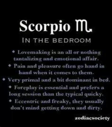 Is Cancer and Scorpio good in bed?