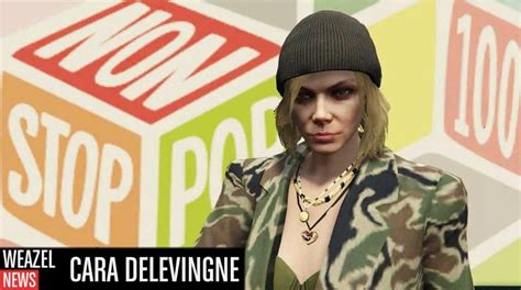 Is Cara Delevingne in GTA?