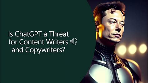 Is ChatGPT a threat to copywriters?