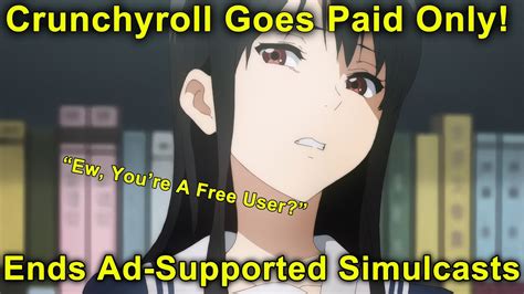 Is Crunchyroll paid only?