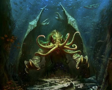 Is Cthulhu an octopus?