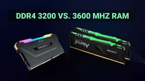 Is DDR4 3600 faster than 3200?