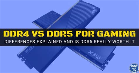 Is DDR5 worth it for gaming?