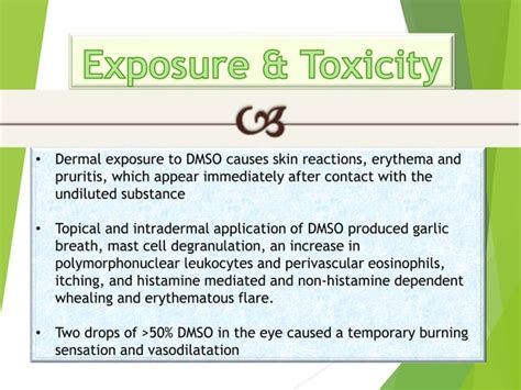 Is DMSO harmful to humans?