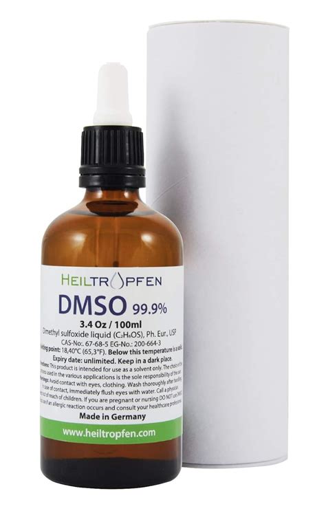 Is DMSO pharmaceutical grade?