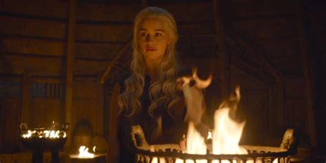 Is Daenerys immune to fire?