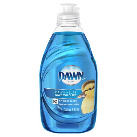 Is Dawn dish soap safe to clean glasses?