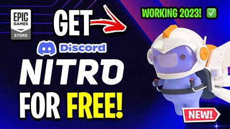 Is Discord Nitro free on Epic Games?