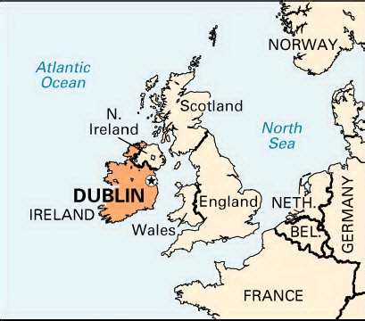 Is Dublin a part of the UK?