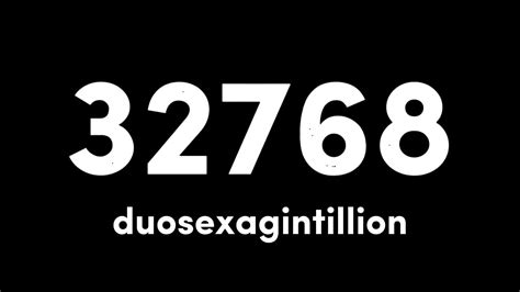 Is Duotrigintillion a real number?