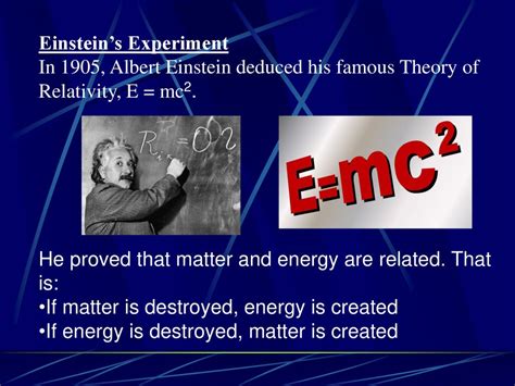 Is E mc2 experimentally proved?