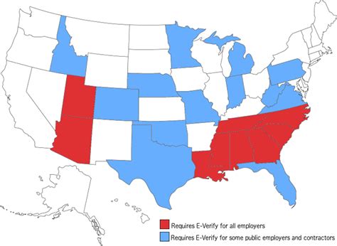 Is E-Verify mandatory in North Carolina?