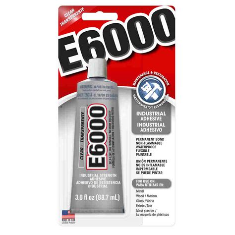 Is E6000 better than silicone?
